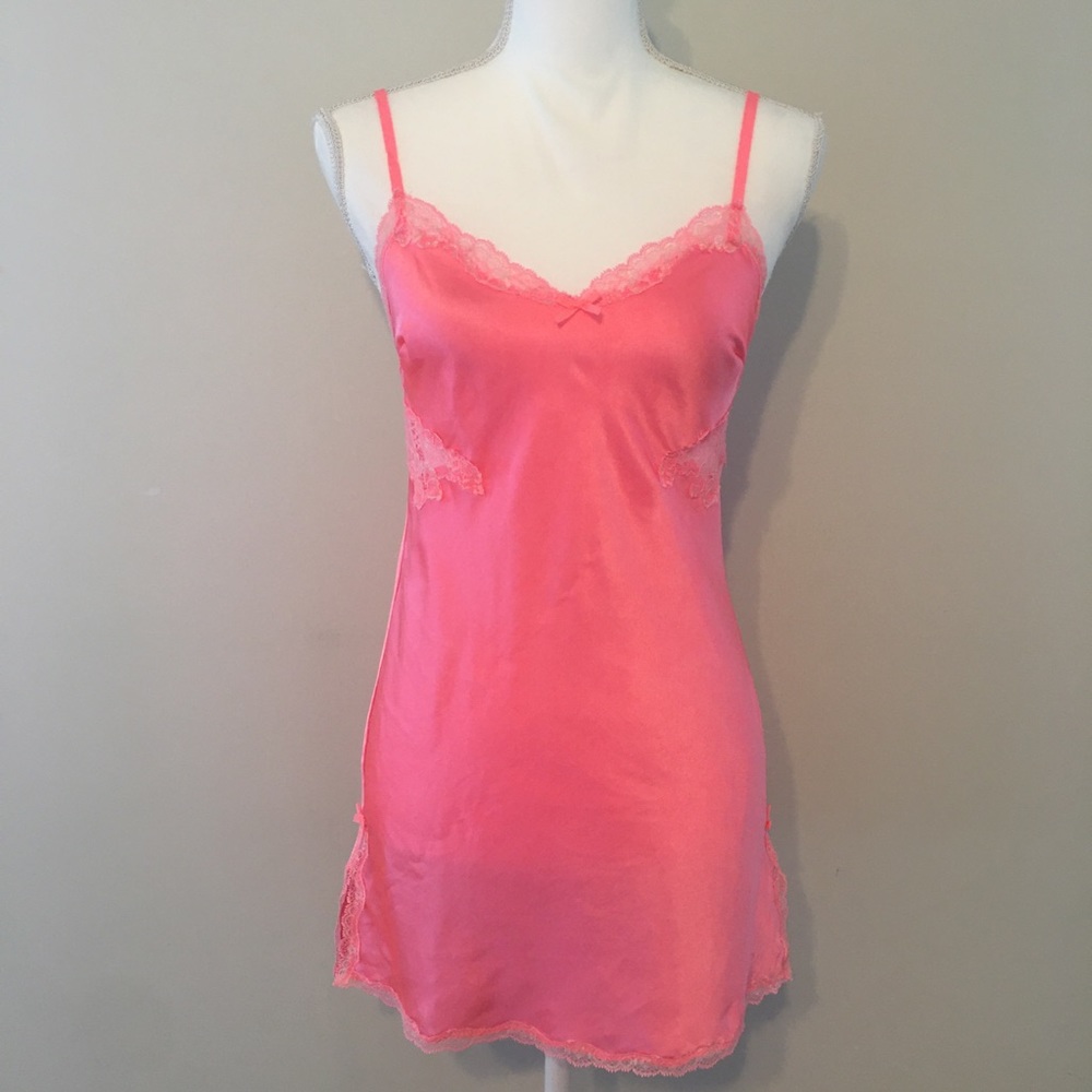 Victoria's Secret satin mini slip chemise